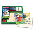 美國 Melissa ＆ Doug 親子美勞 DIY - 木製專屬小拼圖 [ 2 入]