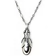Georg Jensen 2011年度項鍊 銀石款
