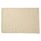 [MUJI 無印良品]羊毛原色平織地毯/米色/50×80