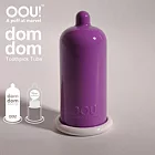 【OOU】 生活創意 DOMDOM 套套 牙籤盒紫