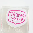 KODOMO NO KAO Petit Collection泡綿印章(謝謝你Thank you)