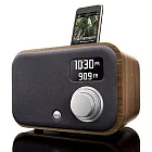 【三分之二】美國Vers 1.5R Sound System天然環保原木手工揚聲器收音機 iPod/iPhone（胡桃木）