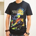魔物獵人3G-龍T恤S(黑)