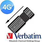 Verbatim 威寶 PinStripe 4GB 雅致條紋隨身碟 黑色