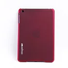DiscoveryBuy iPad mini 冰皮磨砂保護背殼-靈動之風系列熱情紅
