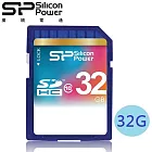廣穎 SiliconPower 32GB SDHC Class10 記憶卡