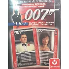007英雄與惡棍撲克牌