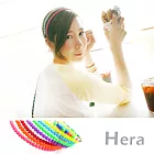【Hera】赫拉 韓國飾品螢光糖果圓珠頭箍/髮箍(八色任選)螢光綠