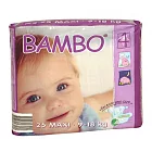 Bambo伴寶樂 環保嬰幼兒紙尿布 4號 MAXI 25片/包