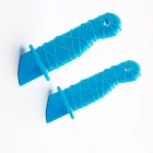 限量藍-飛刀磁鐵天晴藍