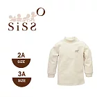 【SISSO有機棉】*秋冬* 高領肩開保暖上衣95有機棉原色
