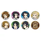 電影版 K-ON!輕音部 小別針胸章套組（8款)(1)