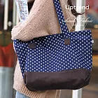 Uptrend□TOTE□BAG‧麂皮絨手作風/希臘雪球餅乾(藍起司)□□□□□□□□