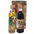 【天心牌】苦茶油600ml*1瓶+黑麻油組合600ml*1瓶