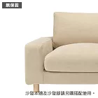 [MUJI 無印良品]棉鬆絨寬把羽絨及羽毛加量用沙發套/淺灰/2人