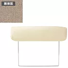 [MUJI 無印良品]棉平織沙發通用頭枕套/米色/3人