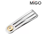 MiGO鋼飾□Money Clip□鋼飾錢夾(黃K金)