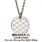 MASSA-G Deco純鈦系列【M. Class】純鈦項鍊(M01女墬)S-45cm