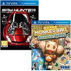 間諜獵車手 2012 + 超級猴子球 豪華版 Vita！- PSV 亞版英文版 (加送硬殼包)