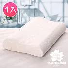 【濱川佐櫻-風尚清雅】台灣製超彈性顆粒按摩科技乳膠枕-1入