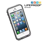 LIFEPROOF 超強保護殼(防水防雪防震防泥) for Apple iPhone 5<BR>新色報到 ★灰常白