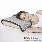 【床殿下】3D節能風動-涼暖透氣枕墊(1入)灰