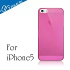 Take91 Slim5 iPhone5 超薄彩漾保護殼(紫紅色)