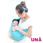 【Una】無環哺乳嬰兒揹巾-五彩繽紛系列〔湖水綠〕M湖水綠