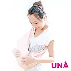 【Una】無環哺乳嬰兒揹巾-五彩繽紛系列〔淡粉〕M淡粉色