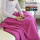 棉花田【NuKME】時尚創意多功能隨意毯-蜜桃粉蜜桃粉