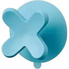 《A3》X 型壁吸式掛勾(藍)