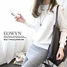 EOWYN。俏皮設計鏤空休閒衛衣(現+預)黑色