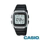 【CASIO/卡西歐】經典電子錶W-96H-1A黑