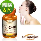 Sundown日落恩賜 專利Q10+天然E液態軟膠囊(60粒x6瓶)組