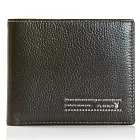 PLAYBOY 真皮質感荔枝紋紳士短夾