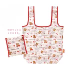 San-X 拉拉熊紅粉愛心繫列隨身環保購物袋