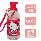 《Hello kitty》彈開式寶特瓶600CC水壺(2入)