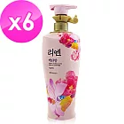 《韓國LG》明星愛用ReEn滋潤秘策髮根強化白檀香香氛洗髮精550ml*6瓶入