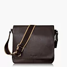COACH Men&rsquo;s Bags 高級皮革(斜)肩背/郵差/書包_咖啡色
