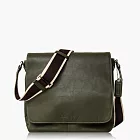 COACH Men&rsquo;s Bags 高級皮革(斜)肩背/郵差/書包_墨綠色