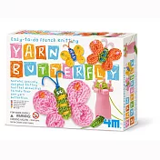 趣味捲捲毛線蝴蝶