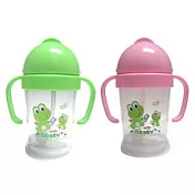 DOOBY大眼蛙 神奇喝水杯200cc綠色