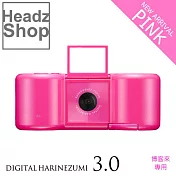 SuperHeadz【HARINEZUMI 3 數位相機 粉紅色 +電池 +4G記憶卡】DH3 小刺蝟機粉紅色