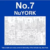 【NuRIE】童趣塗鴉著色畫壁紙_NO.7_NuYORK(紐約)