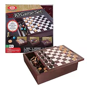 【美國Ideal】經典桌遊系列-10合1桌上棋組