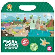 【澳洲 Tiger Tribe】可攜式情境磁性貼-恐龍