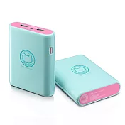 PROBOX 13400mAh Contrast撞色系列 行動電源粉藍