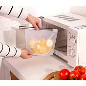 食品級矽膠真空保鮮密封袋(2入組)白色