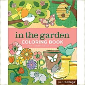 美國Petit Collage - 著色本: 繽紛花園