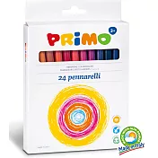 義大利PRiMO兒童彩色筆24色